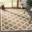 Safavieh Courtyard Brown Indoor Outdoor Rug - Runner 2'7