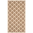 Safavieh Courtyard Brown Indoor Outdoor Rug - Runner 2'7