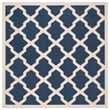 Safavieh Courtyard Navy Indoor Outdoor Rug - Square 5'3