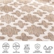 Safavieh Courtyard Brown Indoor Outdoor Rug - 9' x 12'
