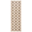 Safavieh Courtyard Brown Indoor Outdoor Rug - Runner 2'3