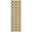 Safavieh Courtyard Green Indoor Outdoor Rug - Runner 2'3