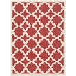 Safavieh Courtyard Red Indoor Outdoor Rug - 4' x 5'7
