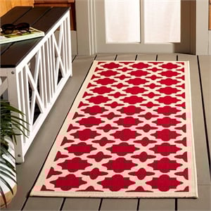 Safavieh Courtyard Red Indoor Outdoor Rug - Runner 2'3&quot x 6'7&quot