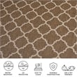 Safavieh Courtyard Brown Indoor Outdoor Rug - Square 5'3