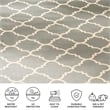 Safavieh Courtyard Anthracite Indoor Outdoor Rug - Runner 2'4