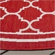 Safavieh Courtyard Red Indoor Outdoor Rug - Round 7'10