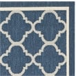 Safavieh Courtyard Navy Indoor Outdoor Rug - 5'3
