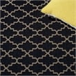 Safavieh Courtyard Black Indoor Outdoor Rug - Square 7'10