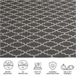 Safavieh Courtyard Anthracite Indoor Outdoor Rug - Square 7'10