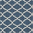 Safavieh Courtyard Navy Indoor Outdoor Rug - 2' x 3'7