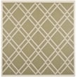 Safavieh Courtyard Green Indoor Outdoor Rug - Square 7'10