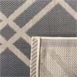 Safavieh Courtyard Anthracite Indoor Outdoor Rug - 2' x 3'7