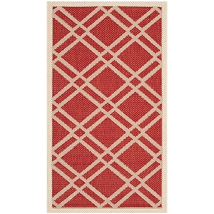 Safavieh Courtyard Red Indoor Outdoor Rug - 2' x 3'7&quot
