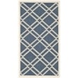 Safavieh Courtyard Navy Indoor Outdoor Rug - 2' x 3'7