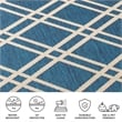 Safavieh Courtyard Navy Indoor Outdoor Rug - Square 5'3