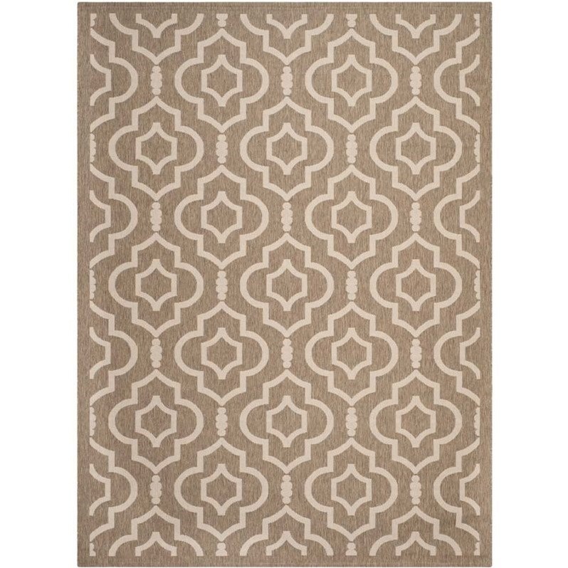 Safavieh Courtyard Brown Indoor Outdoor Rug 8 X 11 Cy6926 242 Safavieh Courtyard Brown Indoor Outdoor Rug 8 X 11