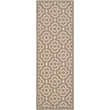 Safavieh Courtyard Brown Indoor Outdoor Rug - Runner 2'3