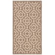 Safavieh Courtyard Brown Indoor Outdoor Rug - Runner 2'7
