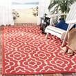 Safavieh Courtyard Red Indoor Outdoor Rug - Square 7'10