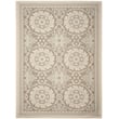 Safavieh Courtyard Beige Indoor Outdoor Rug - 6'7