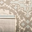 Safavieh Courtyard Beige Indoor Outdoor Rug - 6'7