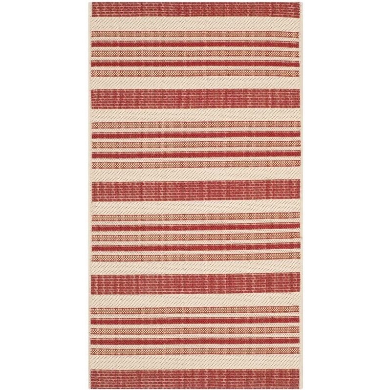 Safavieh Courtyard Beige Indoor Outdoor Rug - 2' x 3'7