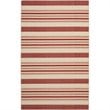 Safavieh Courtyard Beige Indoor Outdoor Rug - 6'7