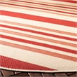 Safavieh Courtyard Beige Indoor Outdoor Rug - Round 5'3