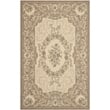 Safavieh Courtyard Creme Indoor Outdoor Rug - 4' x 5'7