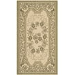 Safavieh Courtyard Cream Indoor Outdoor Rug - 2' x 3'7