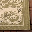 Safavieh Courtyard Cream Indoor Outdoor Rug - Square 6'7