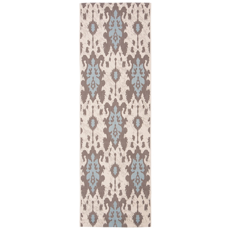Safavieh Courtyard Beige Indoor Outdoor Rug - 2' x 3'7