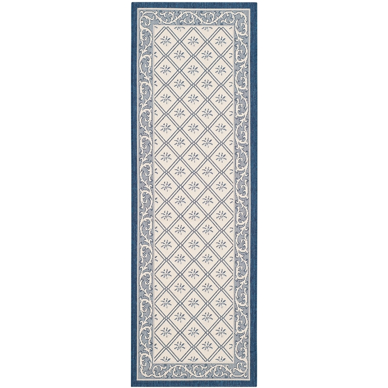 Safavieh Courtyard Beige Indoor Outdoor Rug - Runner 2'3