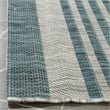 Safavieh Courtyard Grey Indoor Outdoor Rug - 2'7