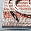 Safavieh Courtyard Grey Indoor Outdoor Rug - 4' x 5'7