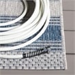 Safavieh Courtyard Grey Indoor Outdoor Rug - 2' x 3'7