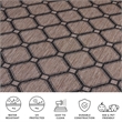 Safavieh Courtyard Natural Indoor Outdoor Rug - 5'3