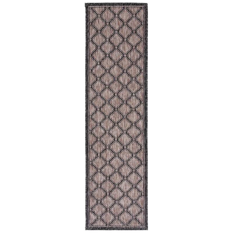 Safavieh Courtyard Natural Indoor Outdoor Rug - Runner 2'3