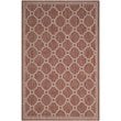 Safavieh Courtyard Red Indoor Outdoor Rug - 9' x 12'