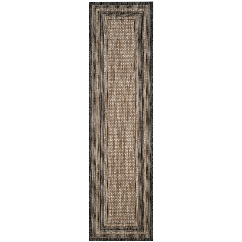 Safavieh Courtyard Natural Indoor Outdoor Rug - Runner 2'3