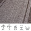 Safavieh Courtyard Beige Indoor Outdoor Rug - 4' x 5'7