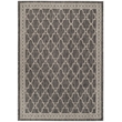 Safavieh Courtyard Black Indoor Outdoor Rug - 2'7