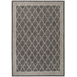 Safavieh Courtyard Black Indoor Outdoor Rug - 5'3