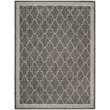 Safavieh Courtyard Black Indoor Outdoor Rug - 9' x 12'