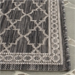 Safavieh Courtyard Black Indoor Outdoor Rug - Runner 2'3