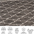 Safavieh Courtyard Black Indoor Outdoor Rug - Runner 2'4