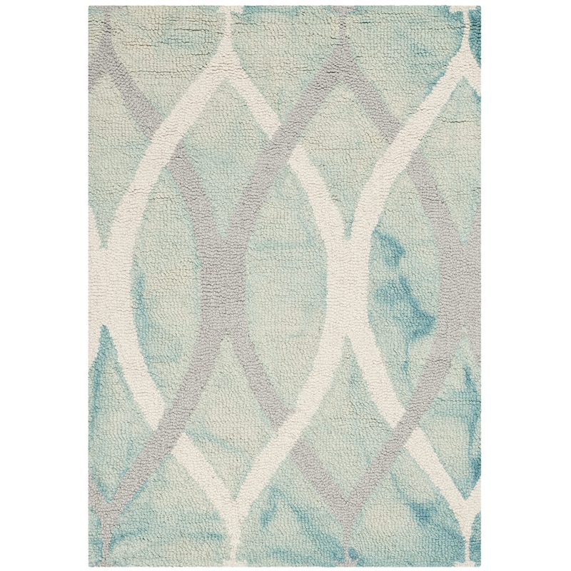 Safavieh Dip Dyed Green Contemporary Rug - 2' x 3'