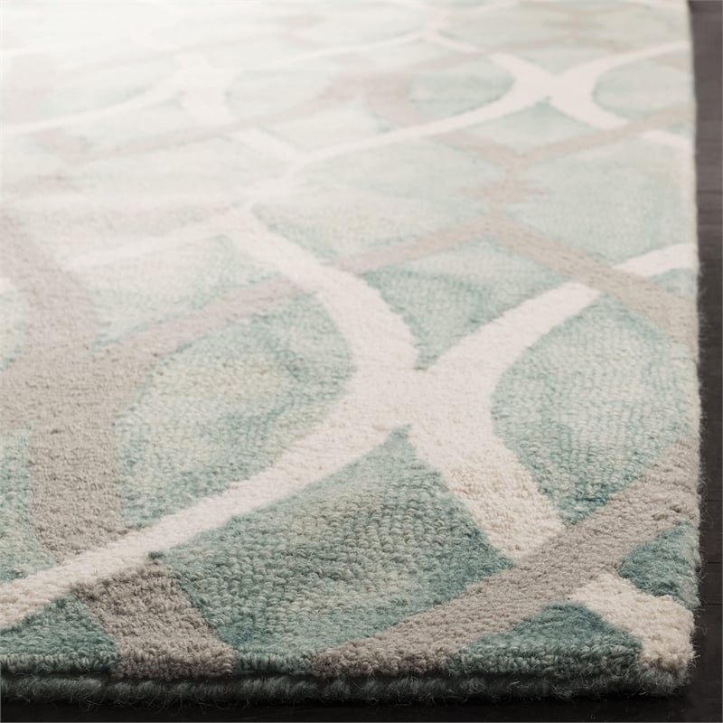 Safavieh Dip Dyed Green Contemporary Rug - 2'3