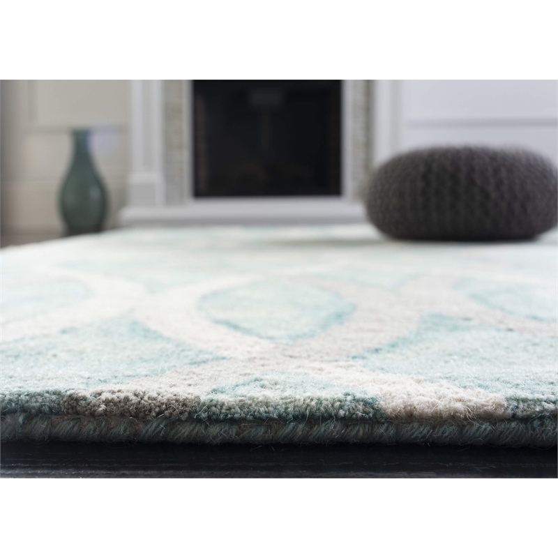 Safavieh Dip Dyed Green Contemporary Rug - 2'3